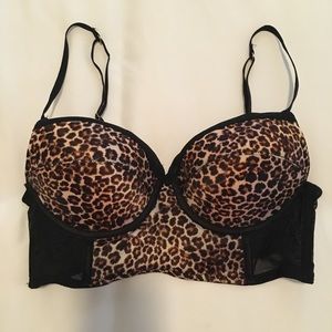 Leopard bralette by Flirtitude 36B